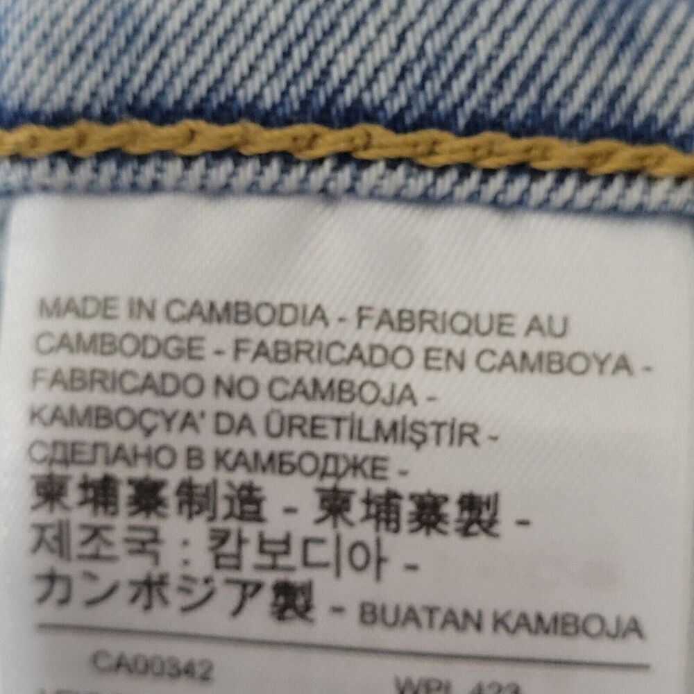 *SOLD**Levi's Jeans Womens 30 Blue Denim Wedgie Straight High Rise Jeans 30Wx27L - Picture 12 of 15